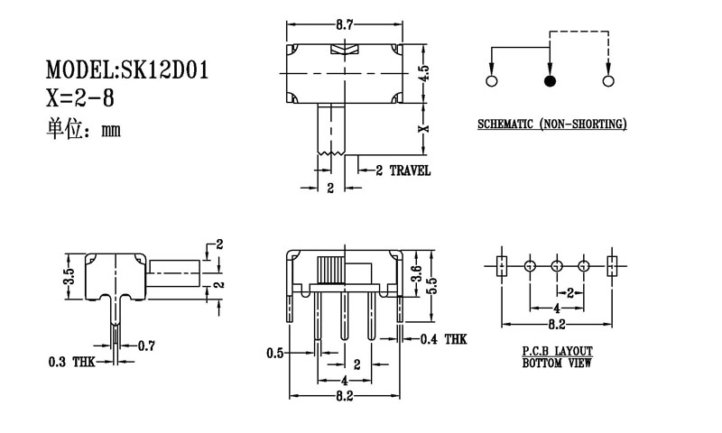 撥動開關(guān)SK-12D01電路圖.jpg 撥動開關(guān)SK-12D01電路圖.jpg