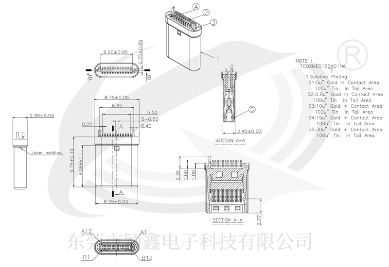 雷電3公頭插口的設計結(jié)構(gòu)尺寸圖.jpg 雷電3公頭插口的設計結(jié)構(gòu)尺寸圖.jpg