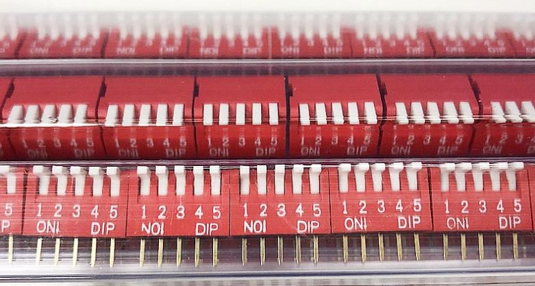 5位DIP撥碼開關