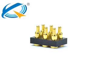 6pin雙排直立式塑膠連接器