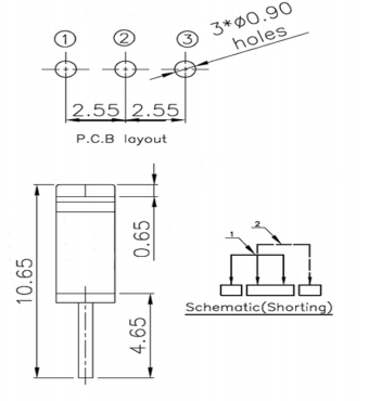 撥動開關(guān)電路圖 撥動開關(guān)電路圖
