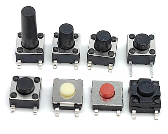 輕觸開關(guān)的常見規(guī)格有哪些？