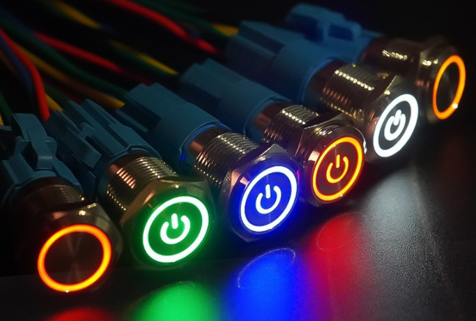 帶燈不銹鋼按鍵開關(guān) 帶燈不銹鋼按鍵開關(guān)