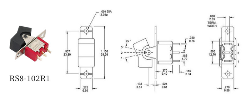 帶耳鈕子開(kāi)關(guān) 帶耳鈕子開(kāi)關(guān)
