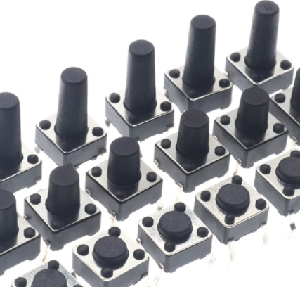 6x6輕觸開關尺寸高度分類