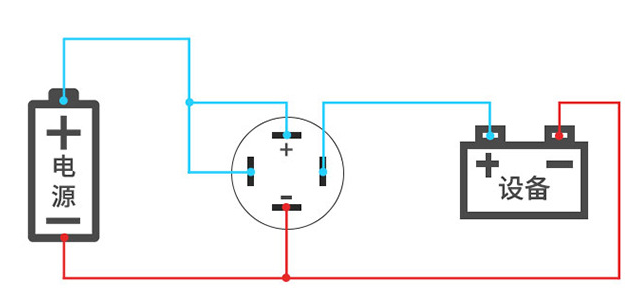 金屬按鈕開關(guān)LED燈常亮接線圖 金屬按鈕開關(guān)LED燈常亮接線圖