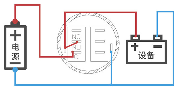 22mm金屬那妞開關(guān)接線圖 22mm金屬那妞開關(guān)接線圖